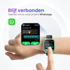 GPS Horloge Deluxe - Zwart/Groen - GLOW IN THE DARK - Kinder Smartwatch