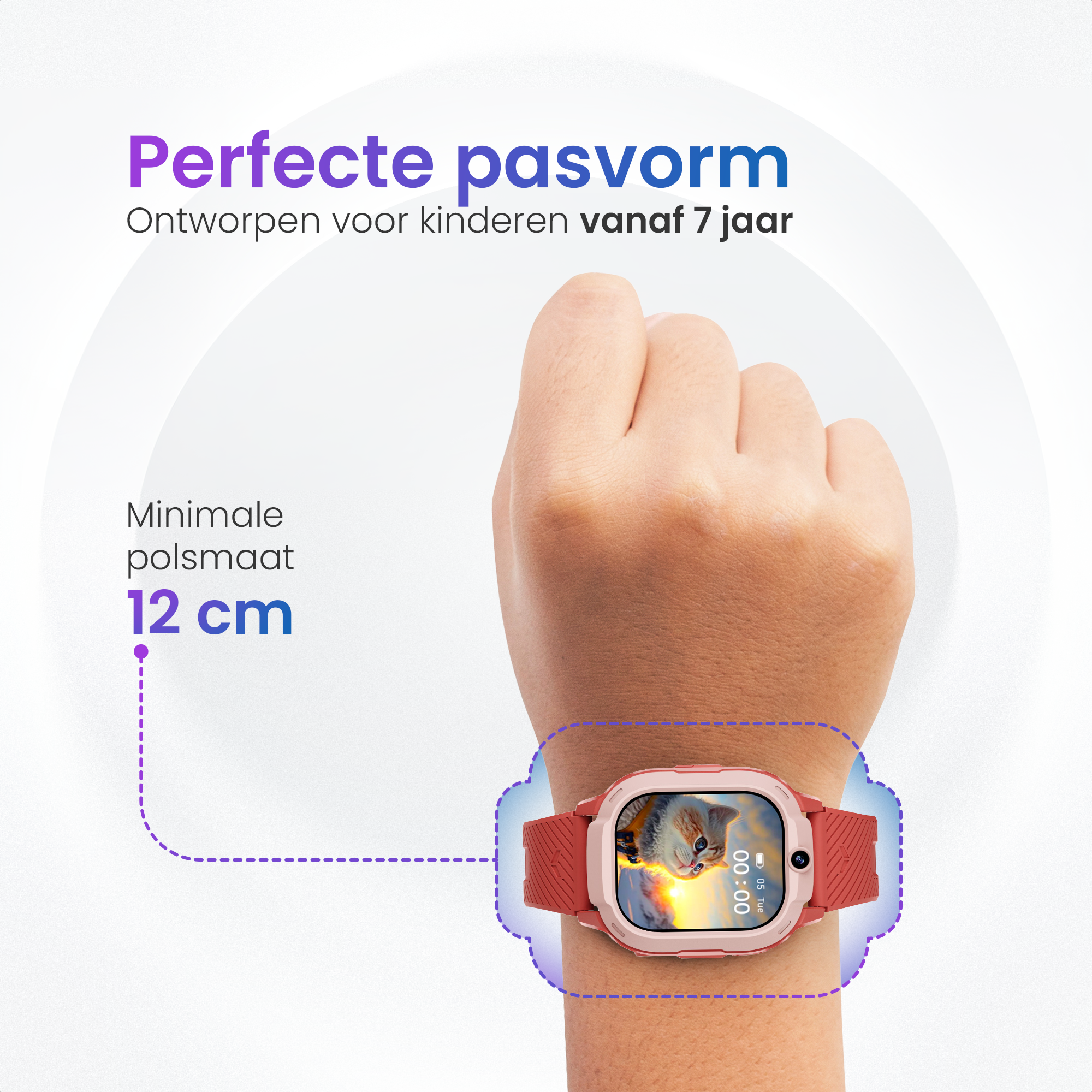 GPS Horloge Pro X - Rood - Smartwatch Kinderen