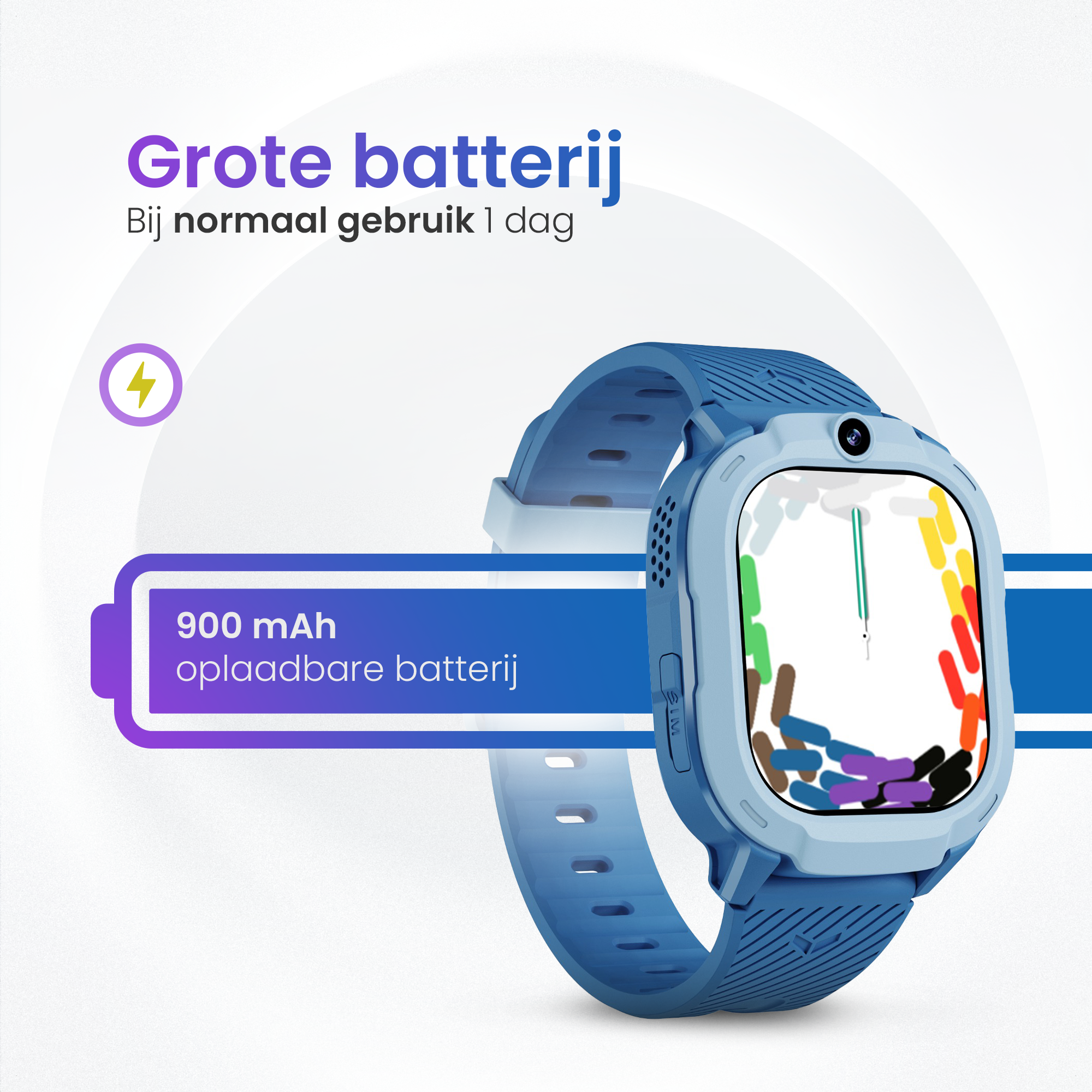 GPS Horloge Pro X - Blauw - Smartwatch Kinderen