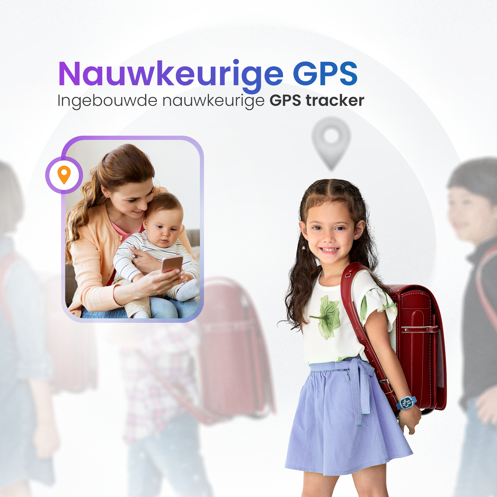 GPS Horloge Pro X - Blauw - Smartwatch Kinderen