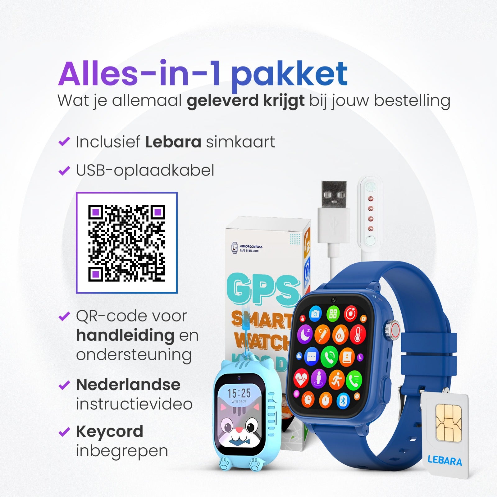 GPS Watch Pro 2.0 - Blauw