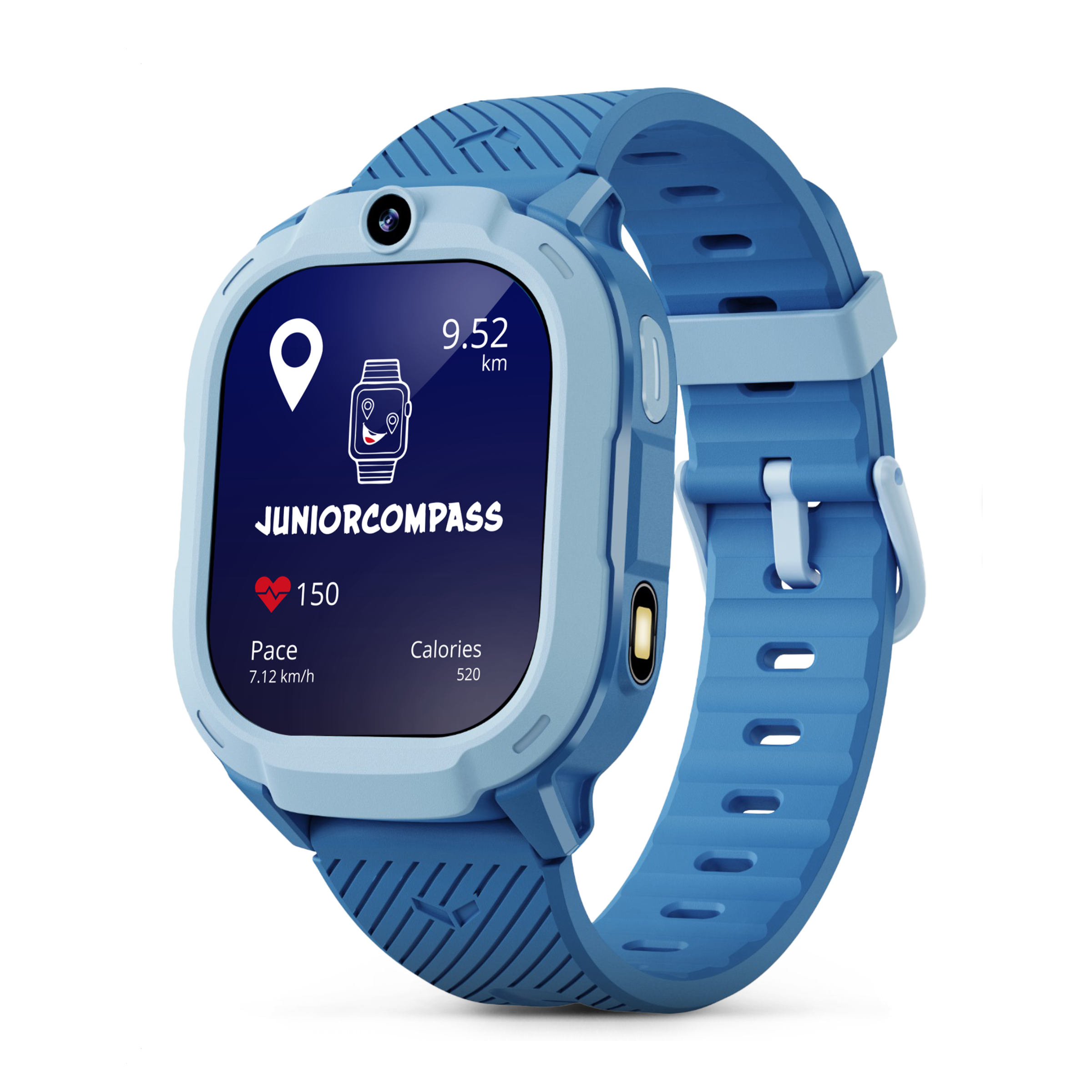 Pro X - Blauw - Smartwatch Kinderen GPS Horloge - Juniorcompass