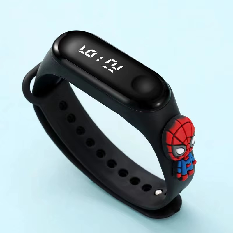 Spidy Horloge JuniorWatch | 5 tot 12 jaar | Zwart